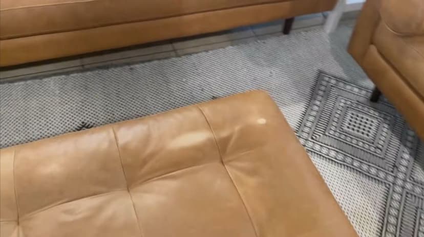 Leather Chair Restoration - Before